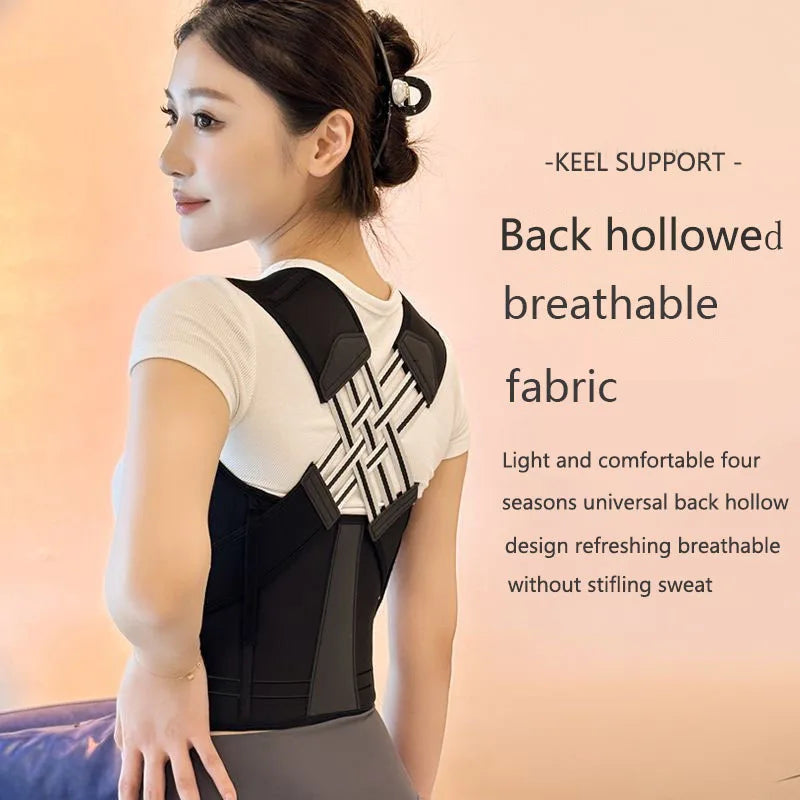 Anti-Hunchback Posture Corrector Adult Form Back Corrector with Spine Sitting Posture Corrector Back Posture