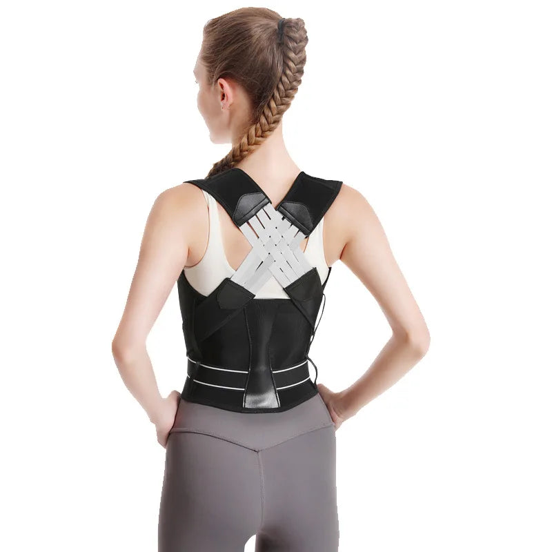 Anti-Hunchback Posture Corrector Adult Form Back Corrector with Spine Sitting Posture Corrector Back Posture