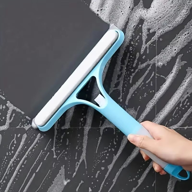 2025Household Multifunctional Glass Cleaner with Spray Bottle - 3-In-1 Window Wiper with Squeegee & Microfiber Cloth for Mirrors